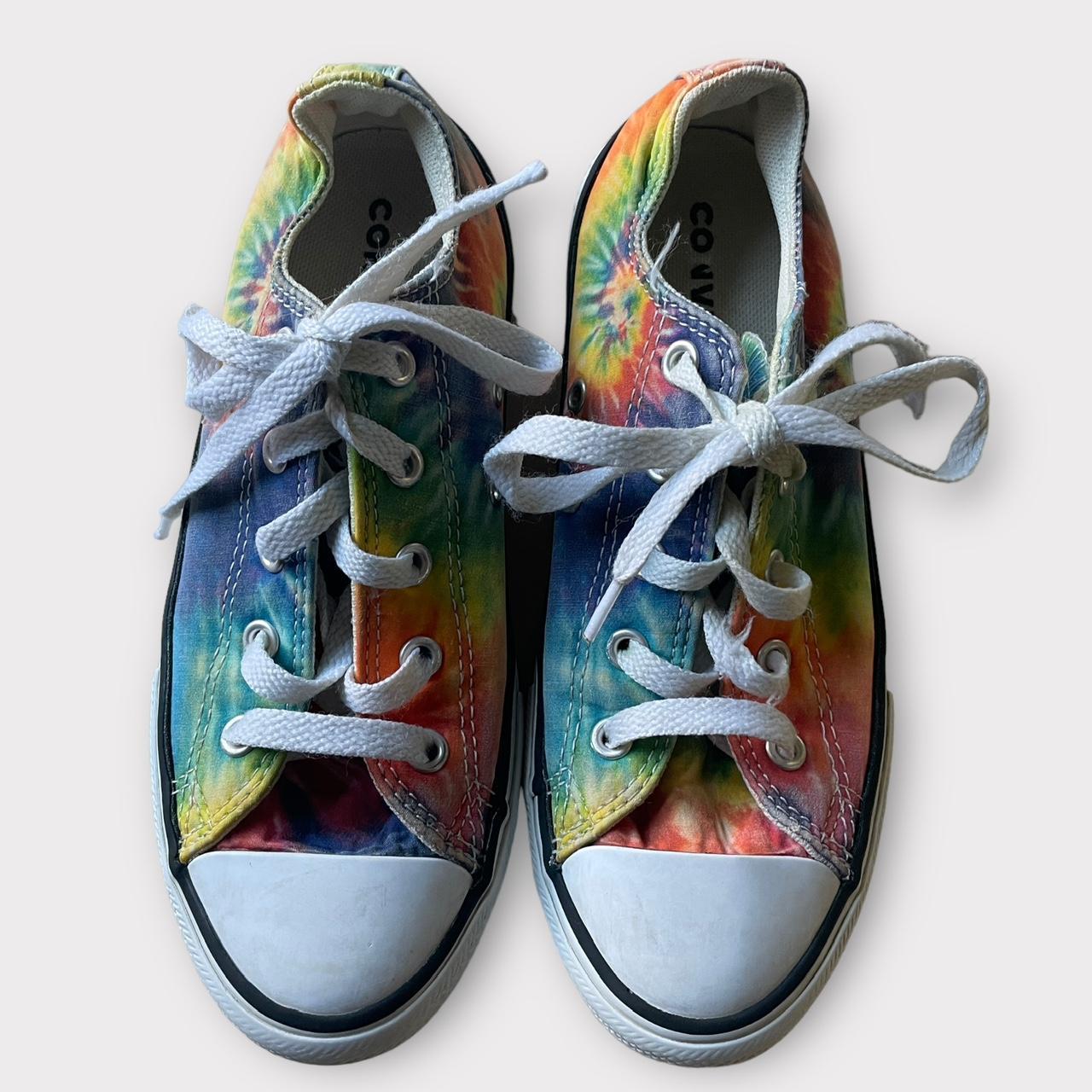 Tie dye cheap converse youth