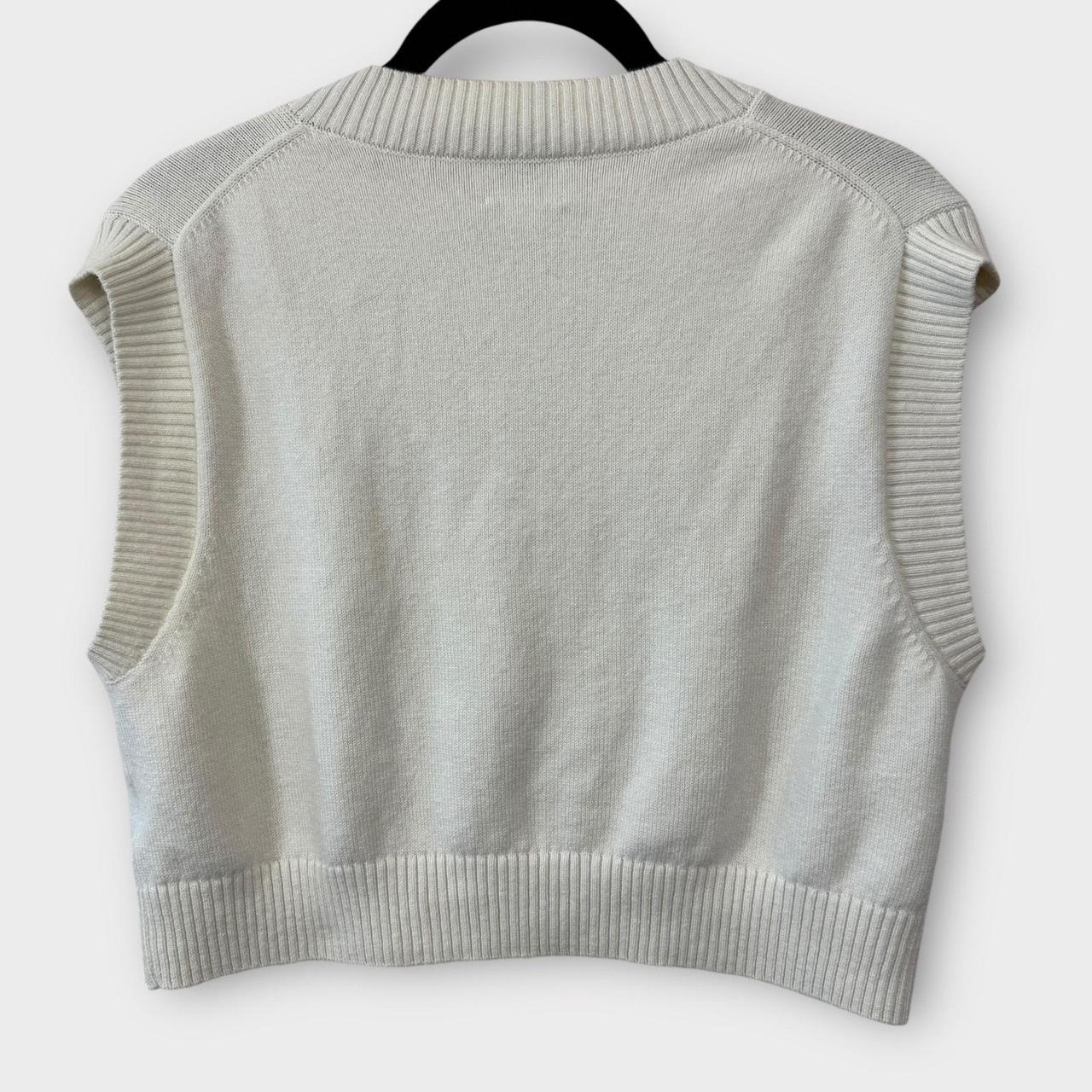 Source Unknown Women's Sweater - Cream - M – Crop… - image 2