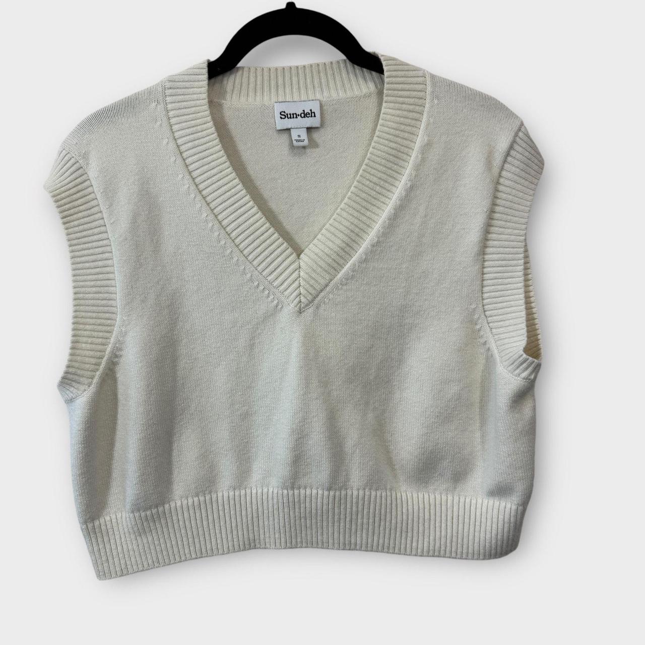 Source Unknown Women's Sweater - Cream - M – Crop… - image 1