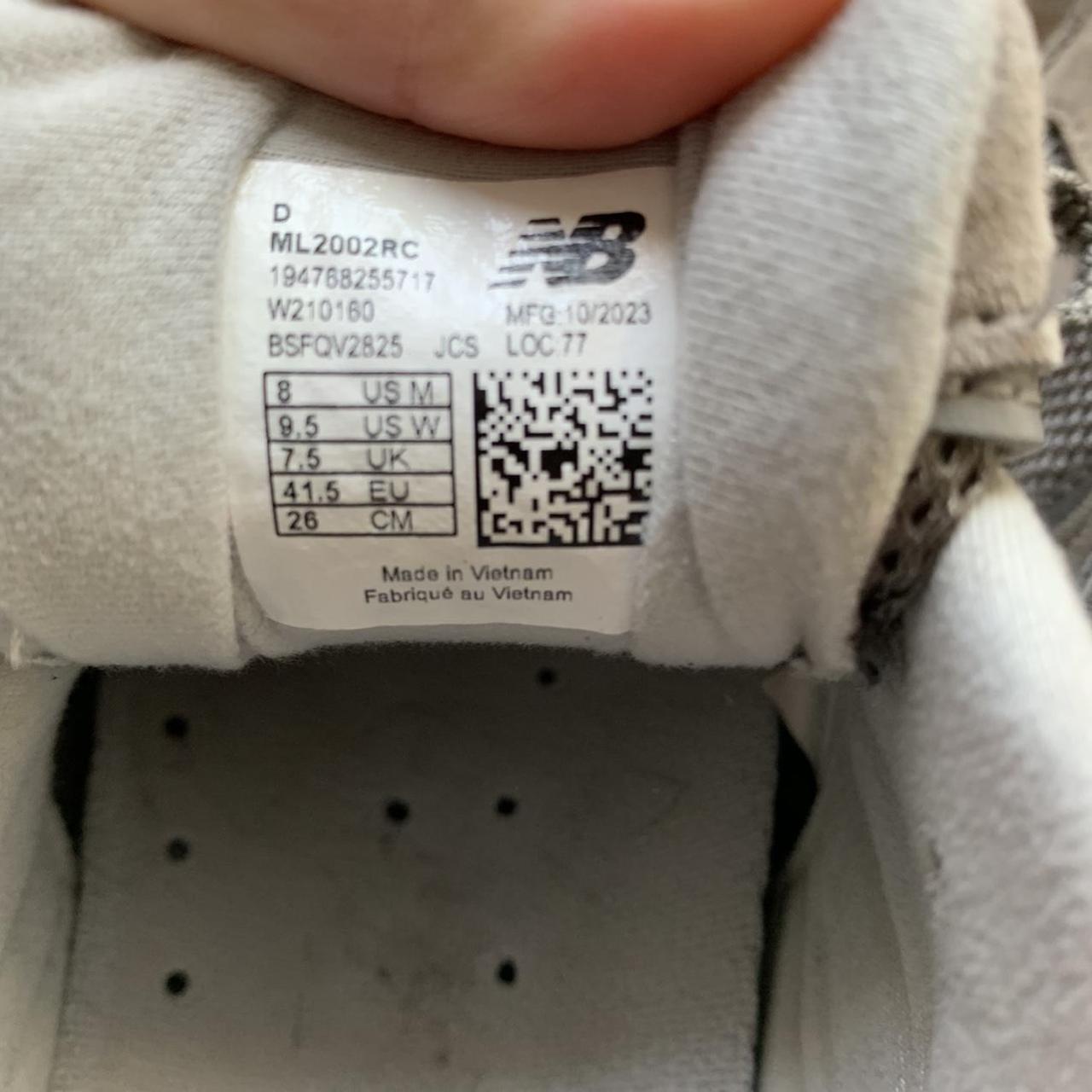 マケレレ New Balance 2002R grey sneakers marblehead | Depop