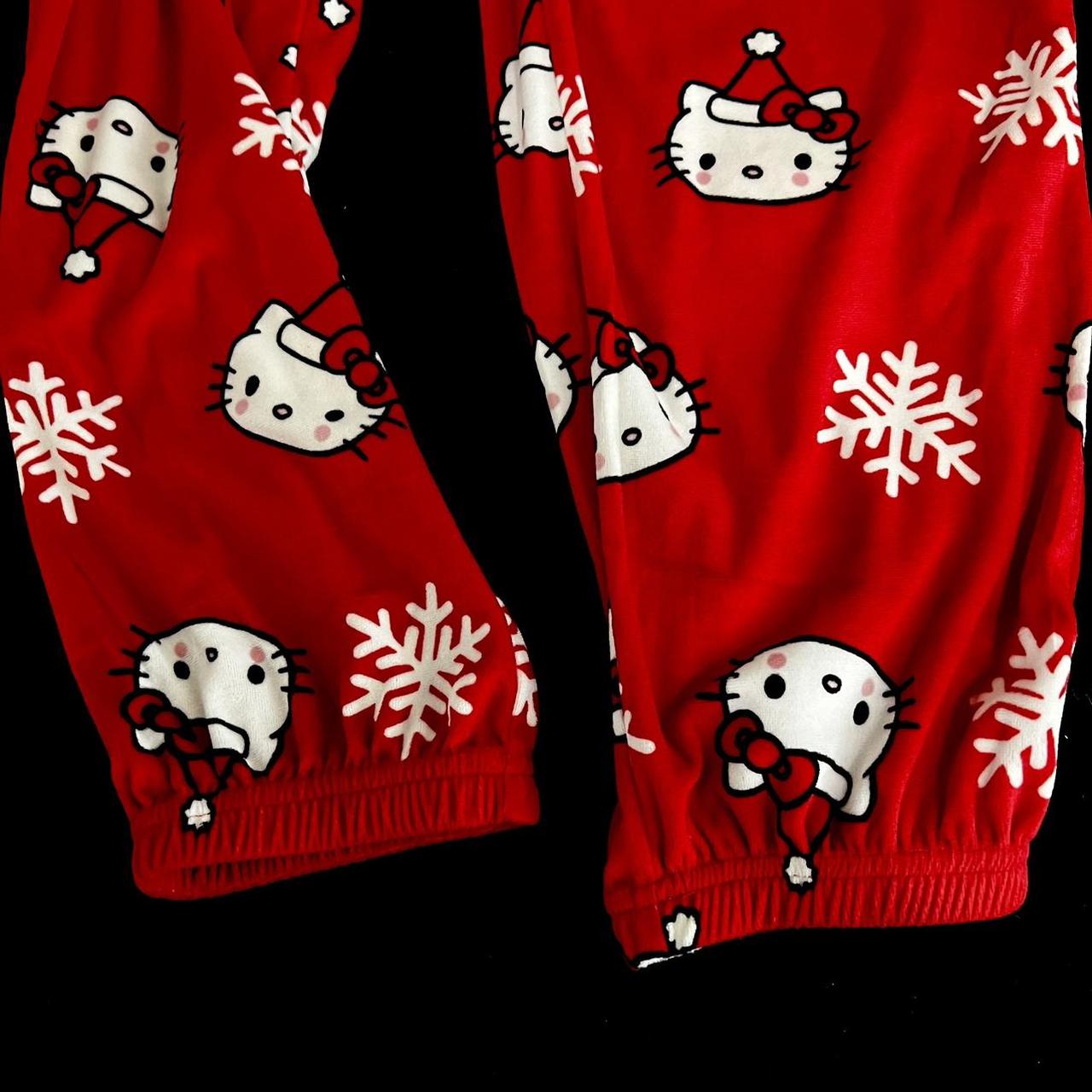 Hello kitty christmas pajamas they were kind of too depop