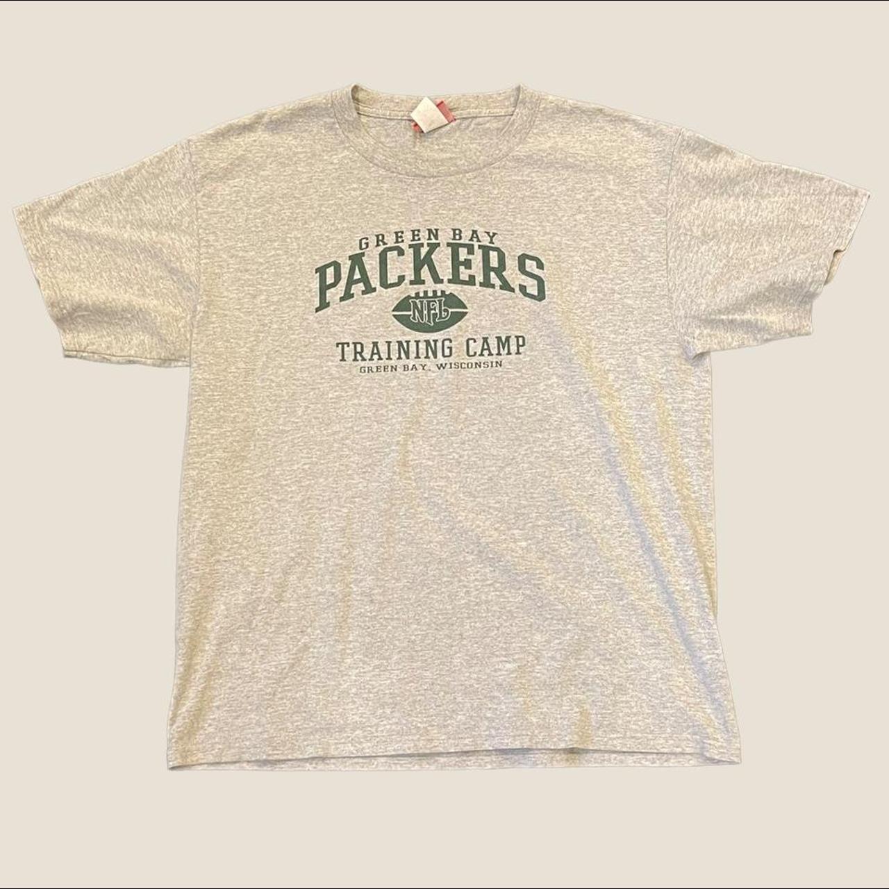 description: 90s Green bay Packers t-shirt size: L - Depop