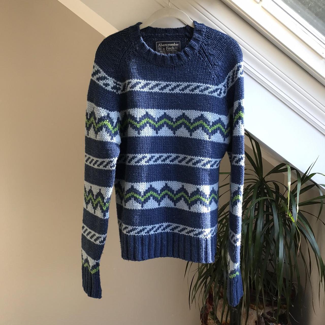 Abercrombie and fitch sale fair isle sweater