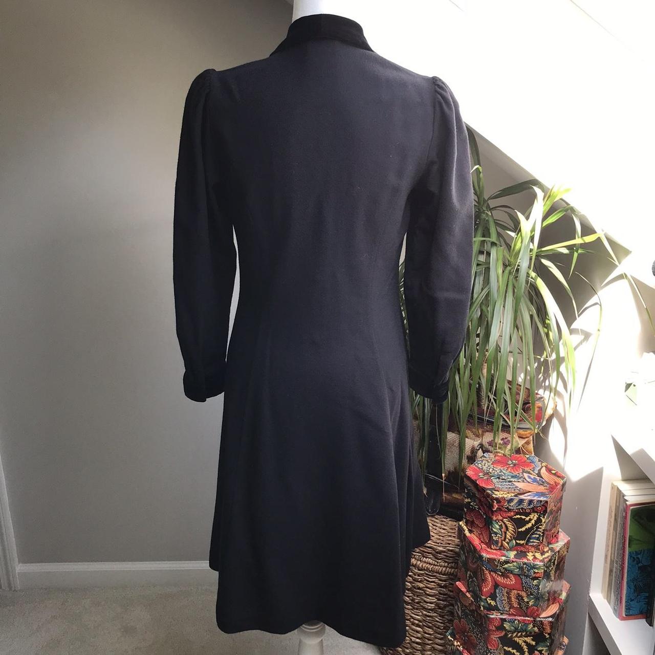 Laura ashley outlet black coat