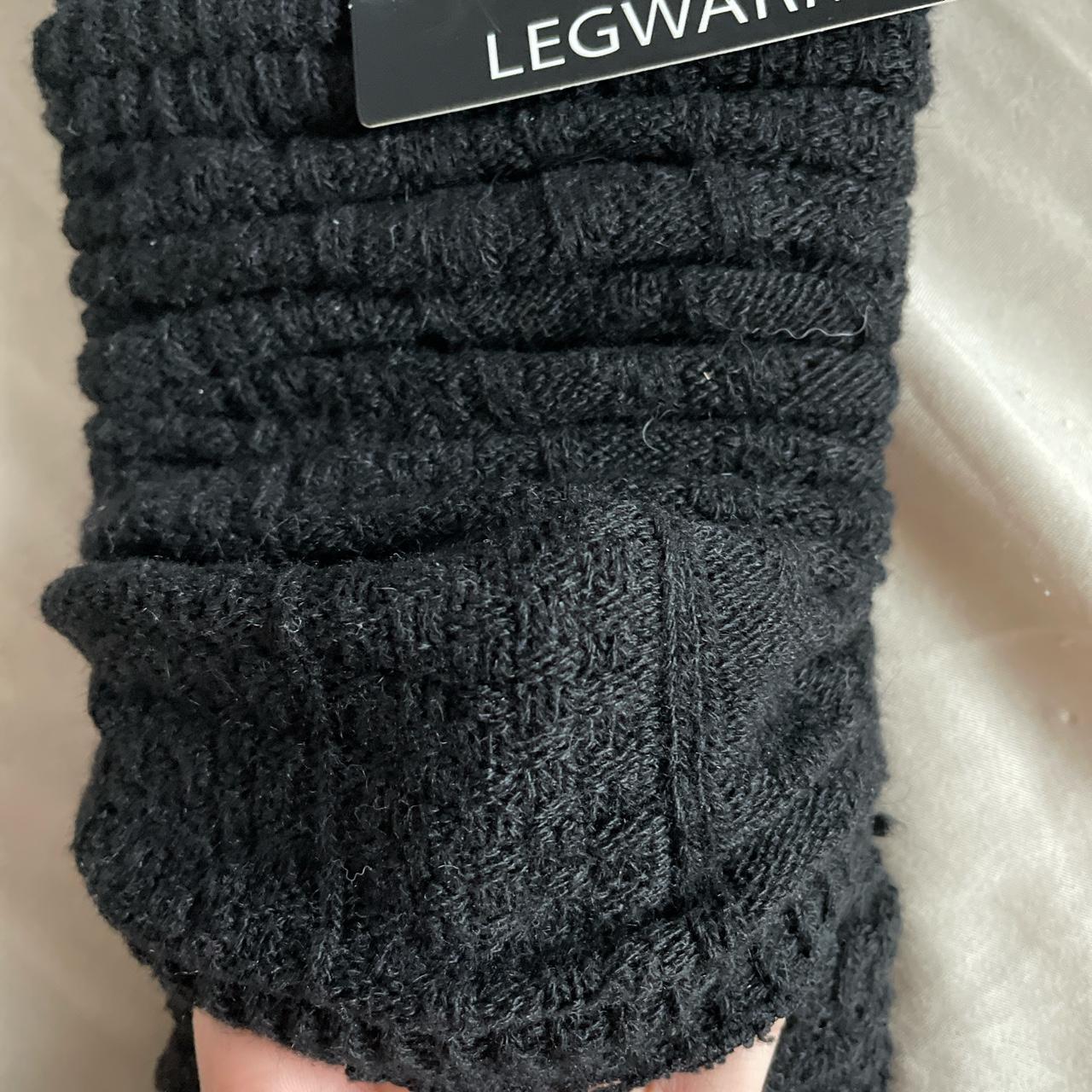 Black knitted leg warmers 🖤 ✨never opened or worn, - Depop