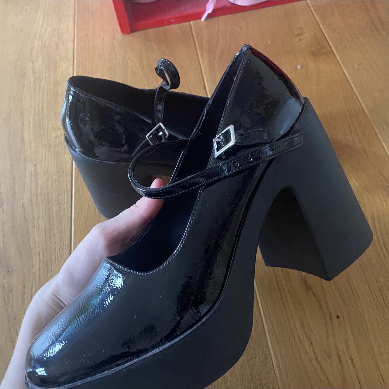 Asos platform mary janes Size 7 Only worn a... - Depop