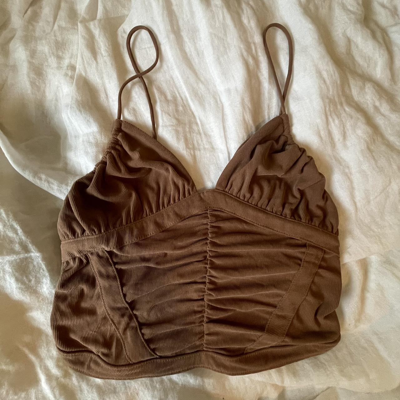 Urban Outfitters Women's Brown Vests-tanks-camis