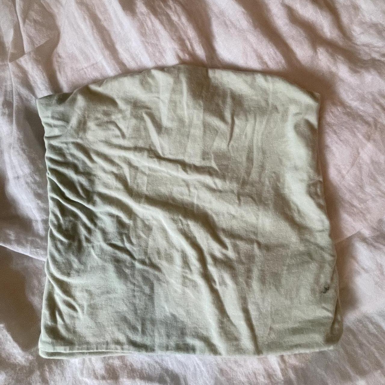Light green brandy Melville tube top Fits like a xs/s Depop