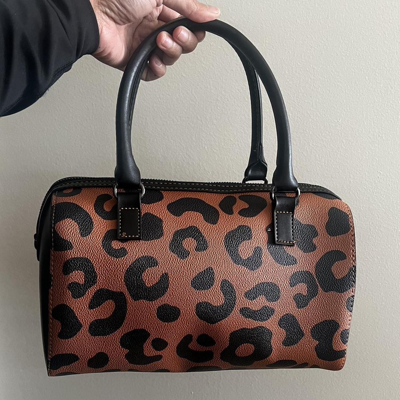 Leopard print purse, comes with additional straps - Depop