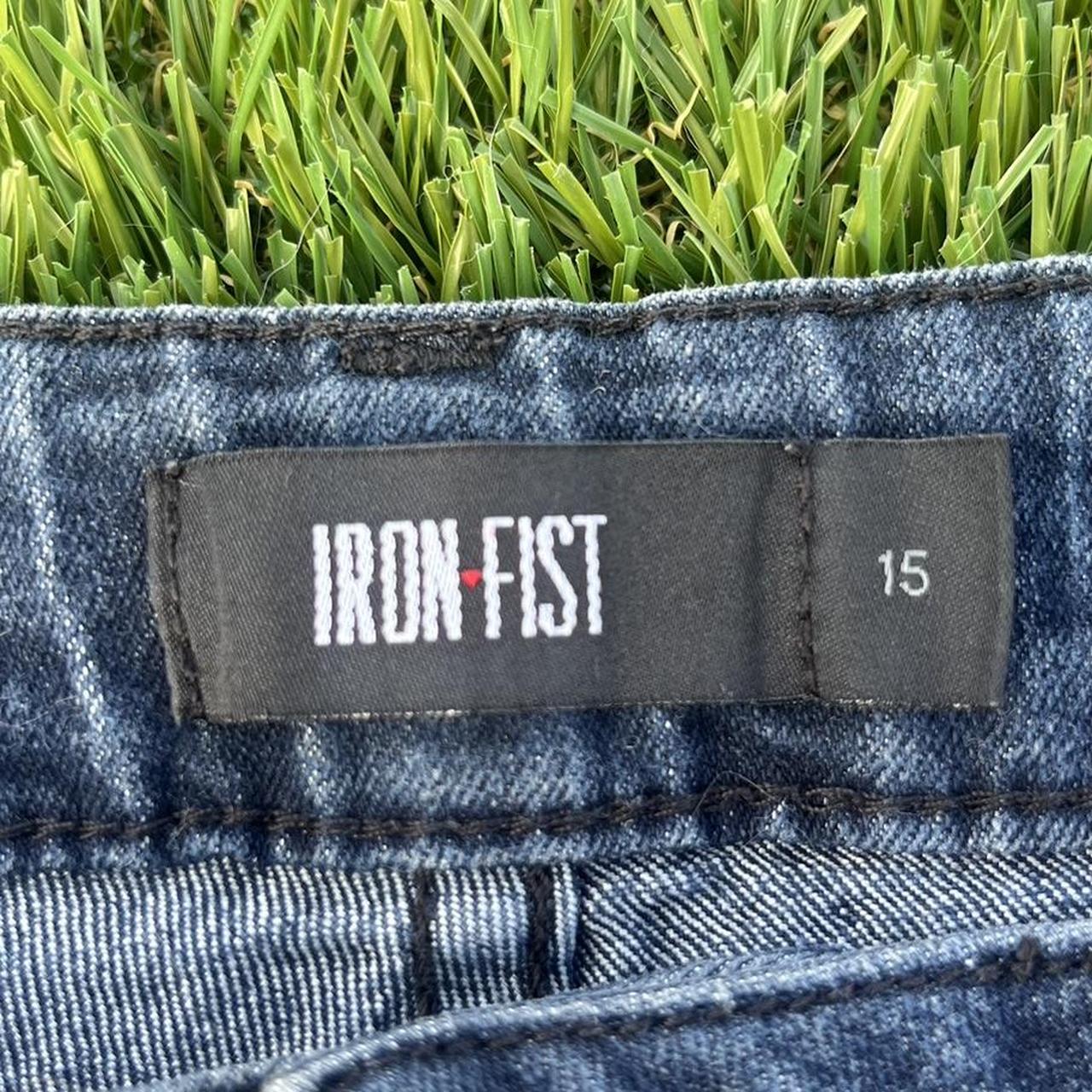 Iron Fist Women's Navy and White Jeans (3)