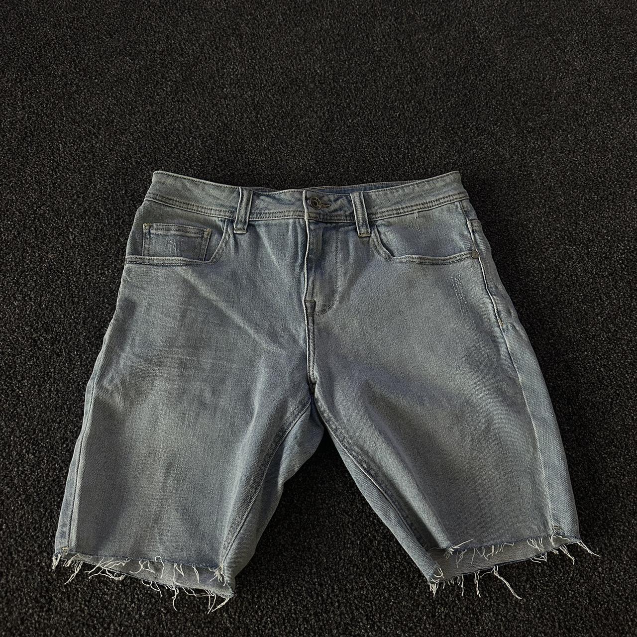 silent theory denim shorts - Depop