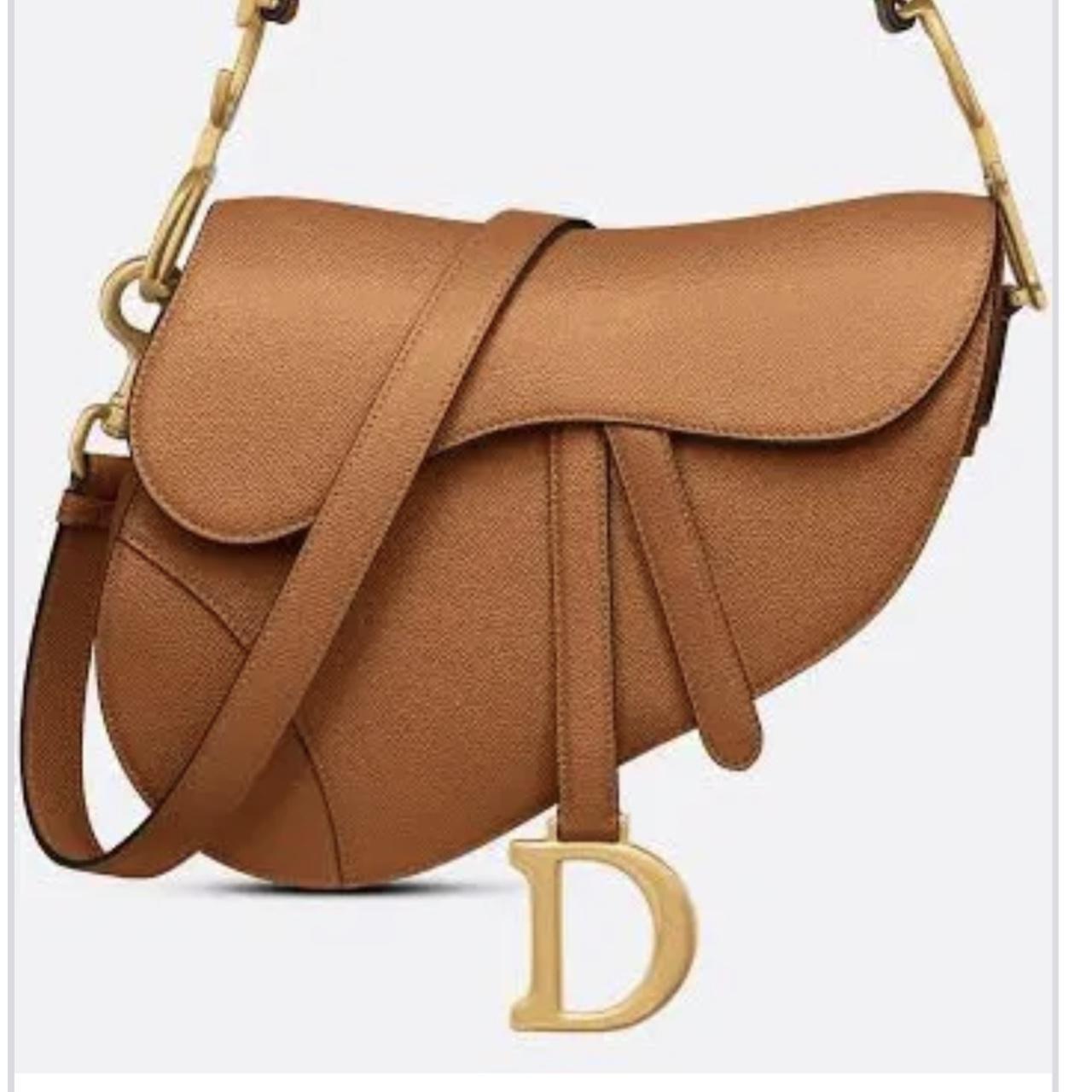 real christian dior saddle bag!!!!!! crossbody purse... Depop