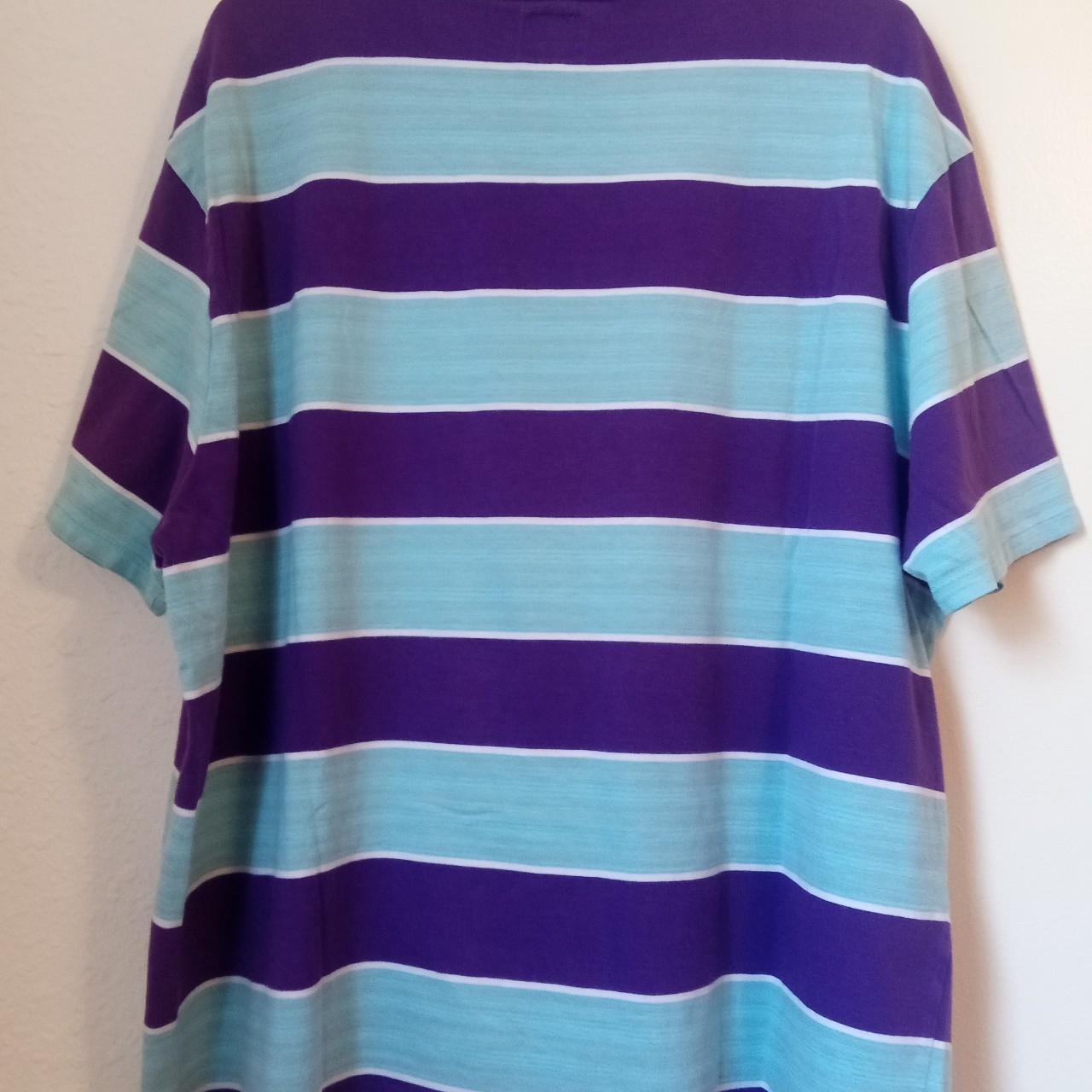 Guess purple and blue shirt best sale