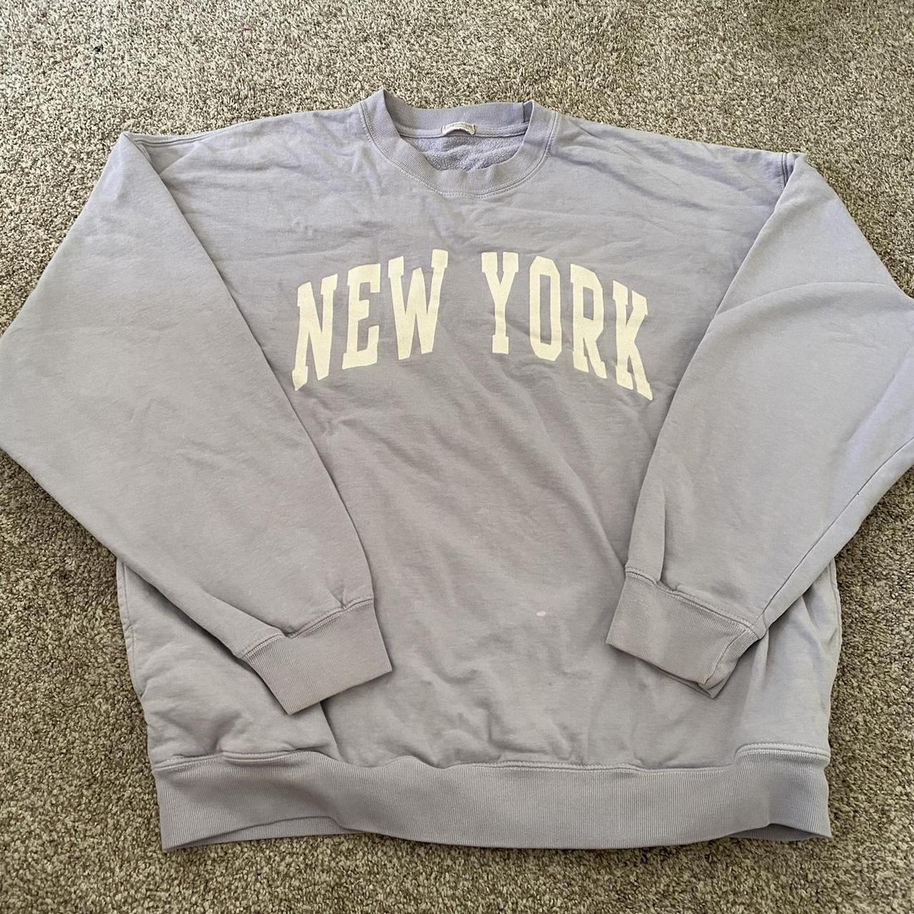 Brandy Melville Women's Purple Sweatshirt Depop