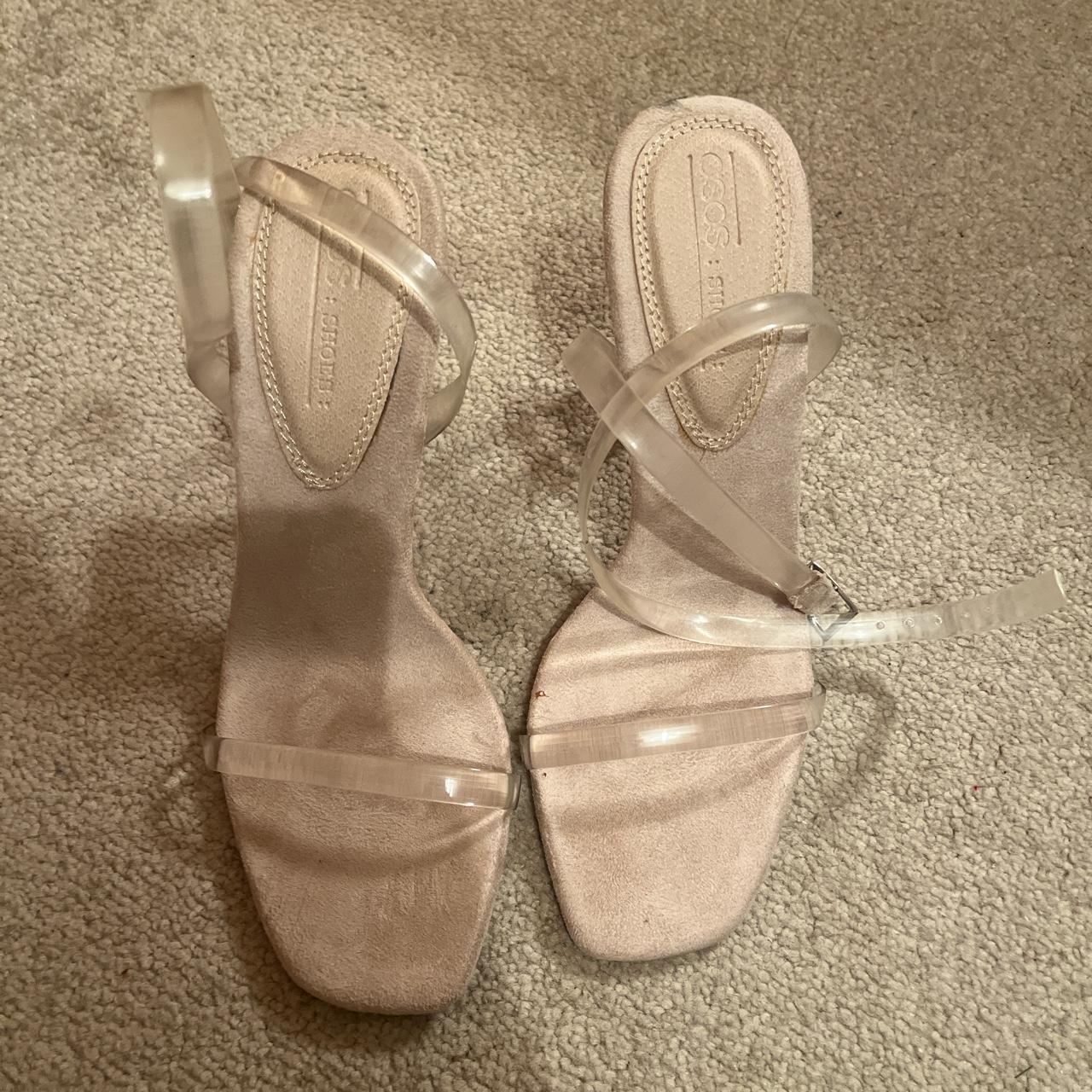 asos barely there heels