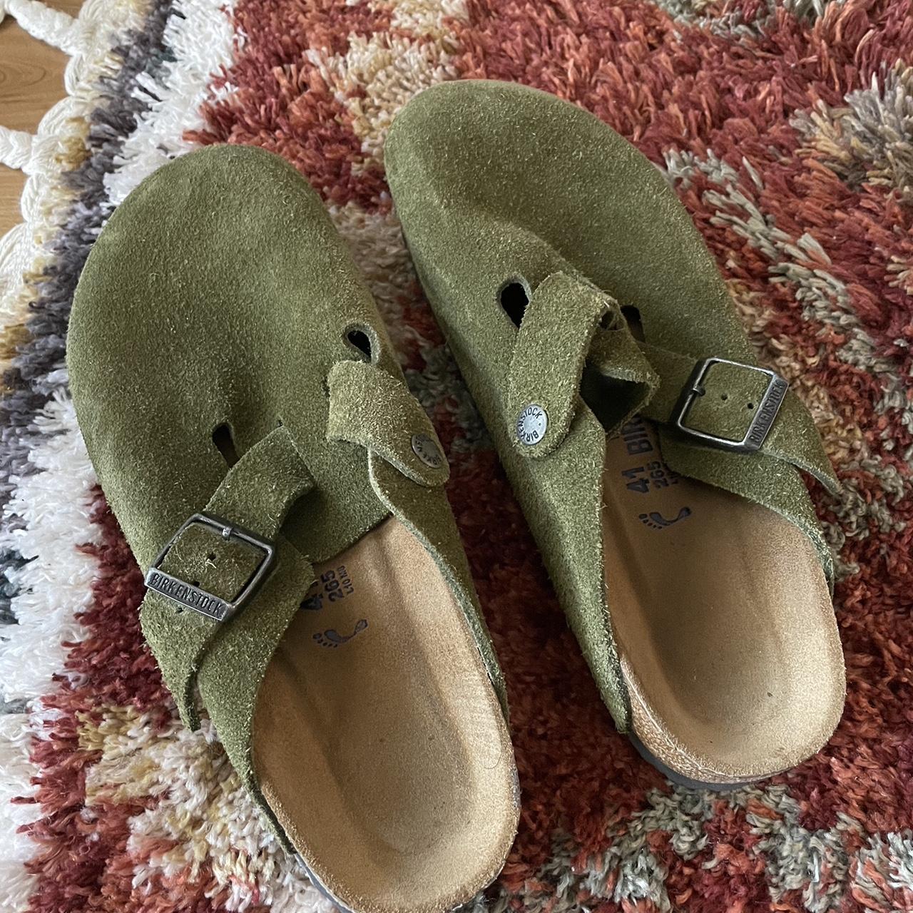 Insanely rare 🌲 forest green / olive 🫒 Birkenstock... - Depop