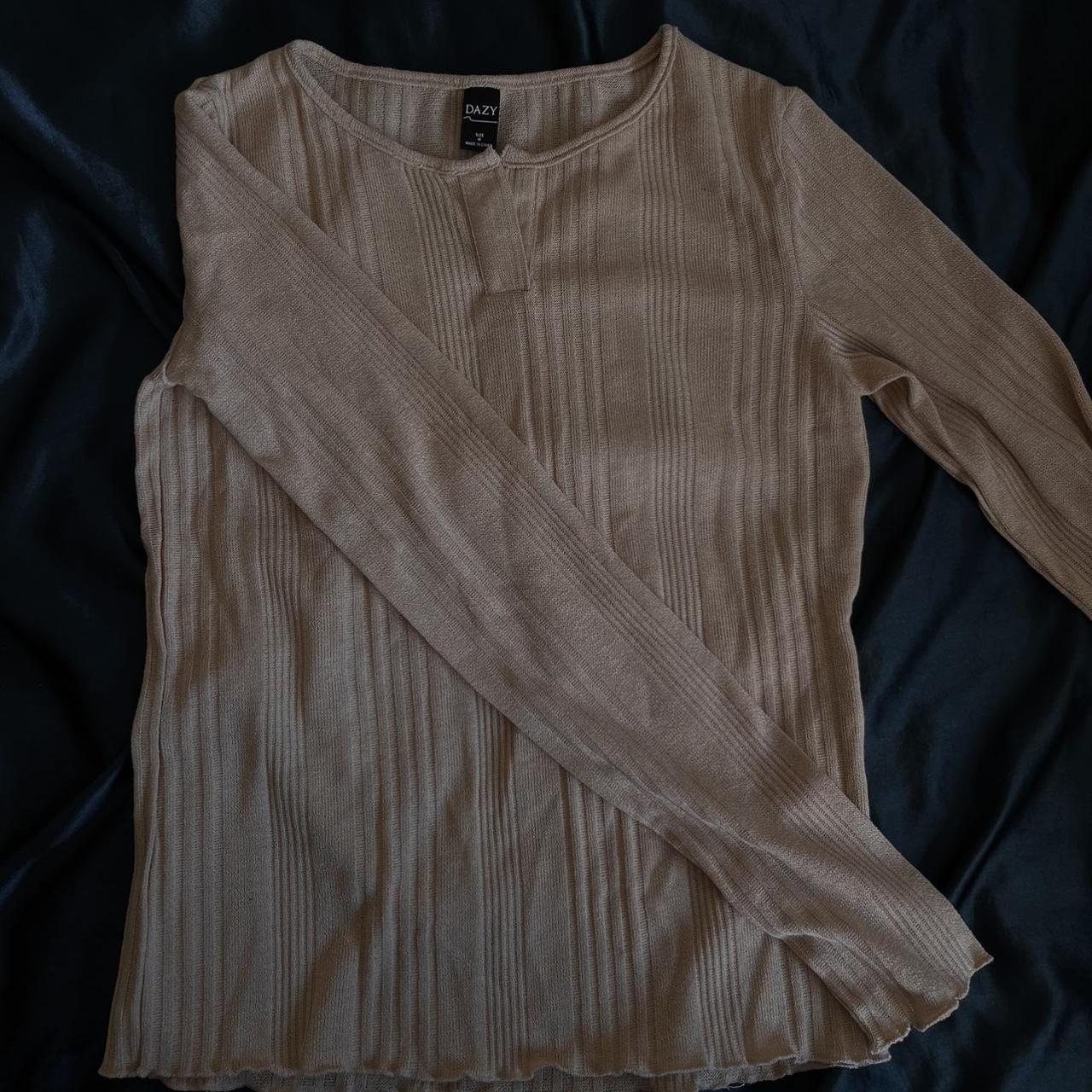 Daisy London Women's Cream Jumper