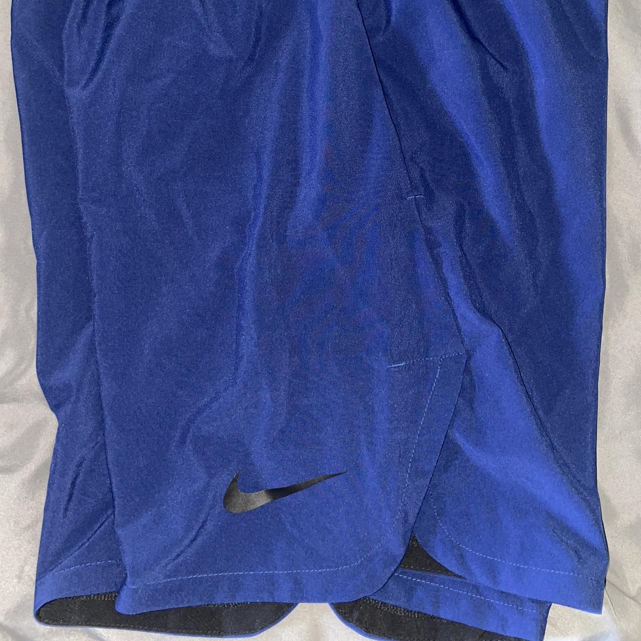 blue nike running shorts mens