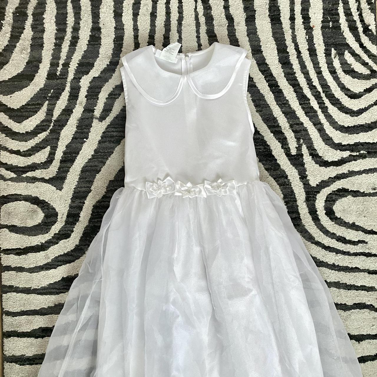 Bonnie jean white outlet communion dress