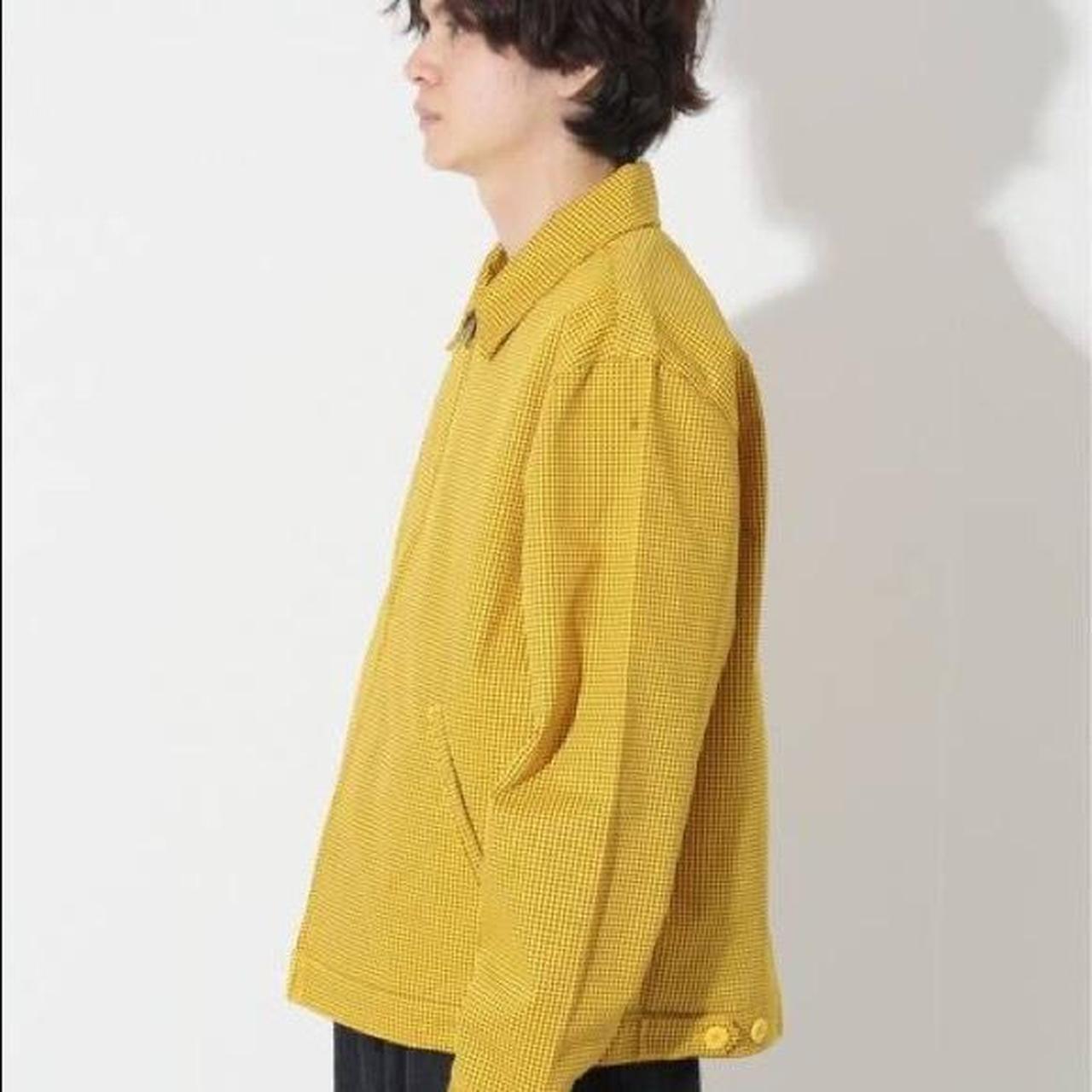 GOLFWANG This is a zip up houndstooth yellow and | Depop
