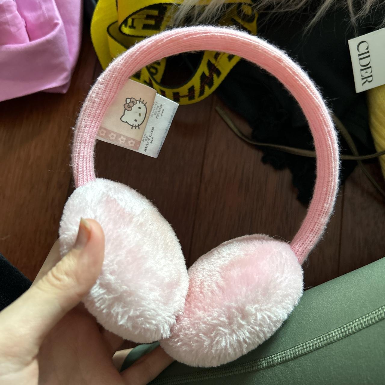 Hello kitty earmuffs Depop