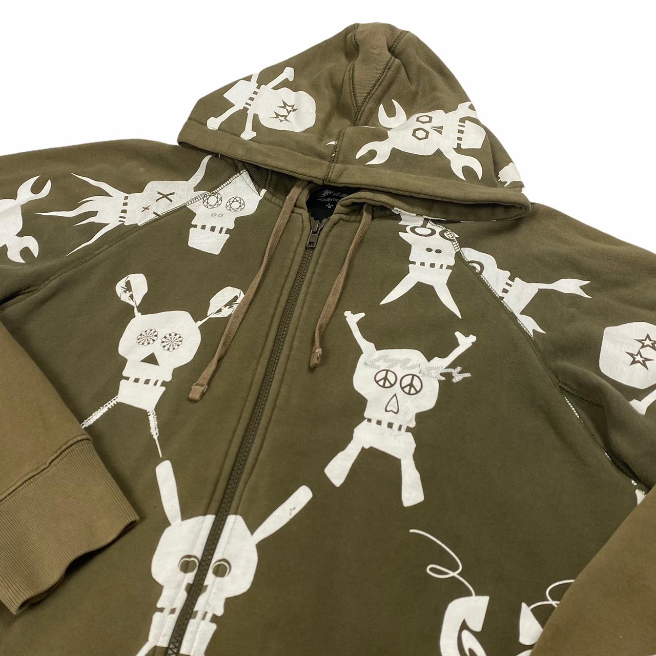 STUSSY ステューシー Vintage Skull Bones HOODIE Vintage Stussy Zipped up Hoodie Skull Design Faded Blue - Etsy