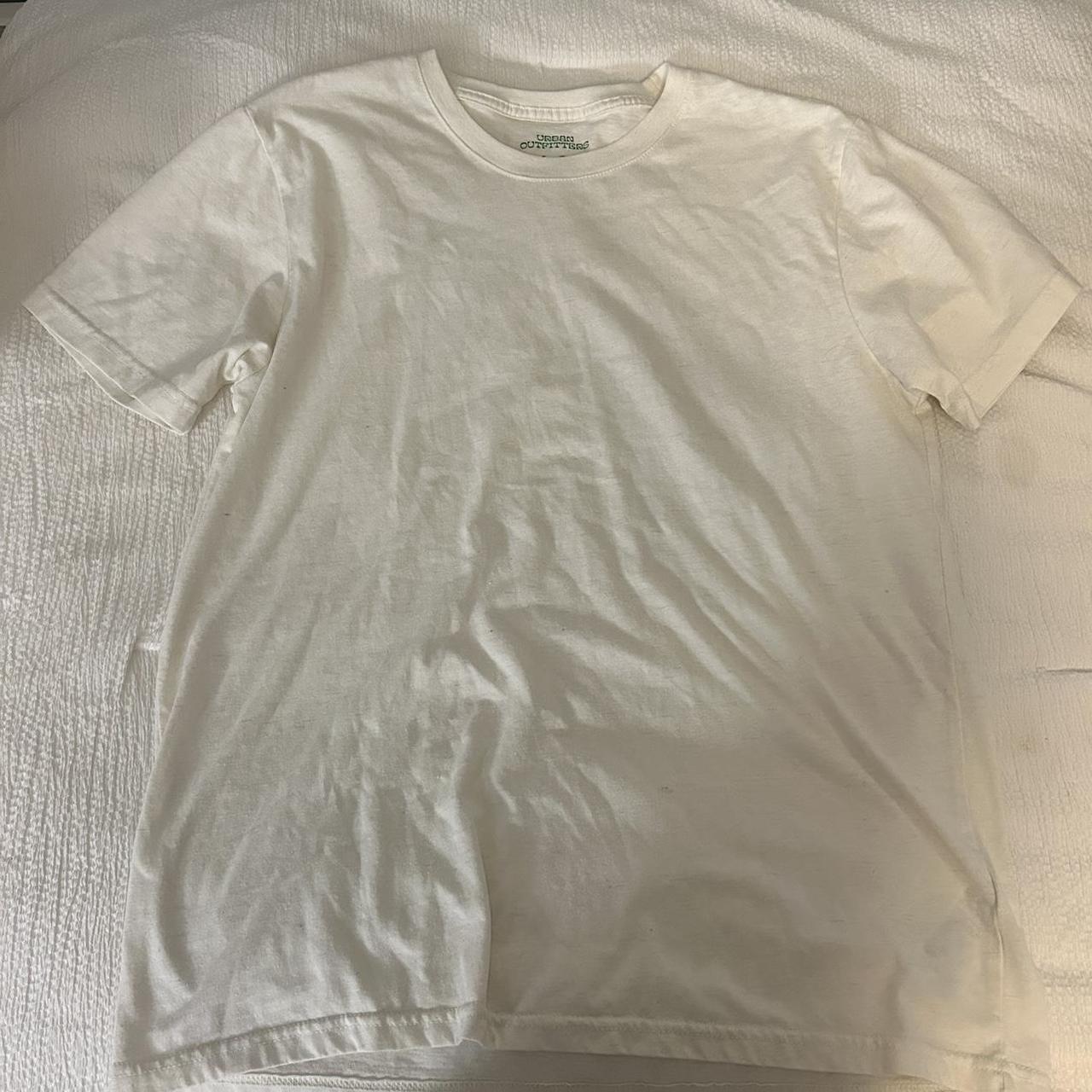 Urban Outfitters Men's White T-shirt | Depop