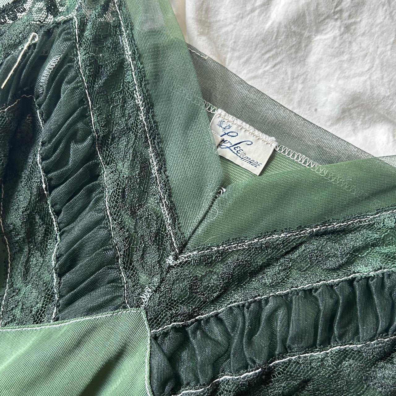 Hand dyed vintage silk slip dress 🍉 Fits like a... - Depop