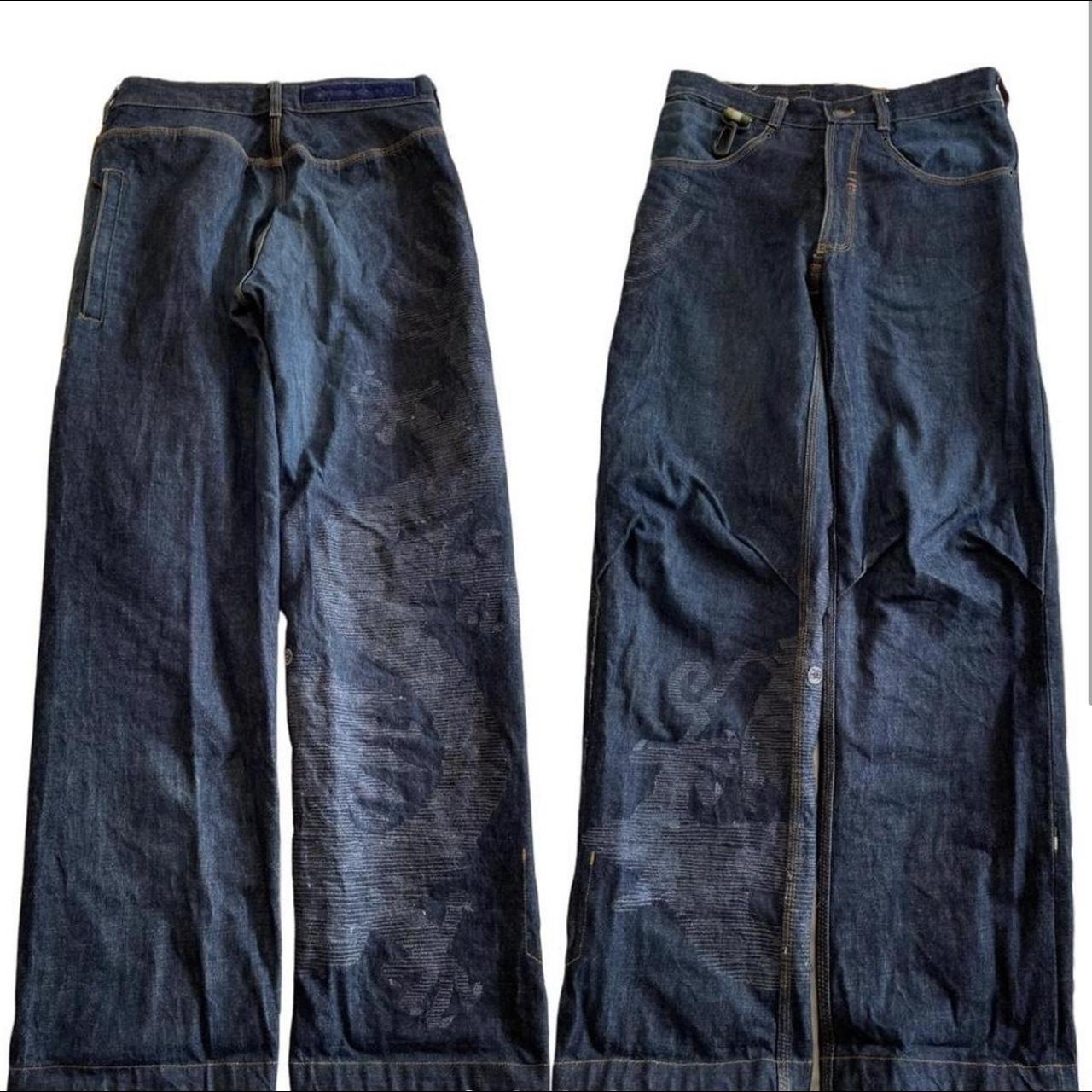 Maharishi Men's Blue and Navy Jeans