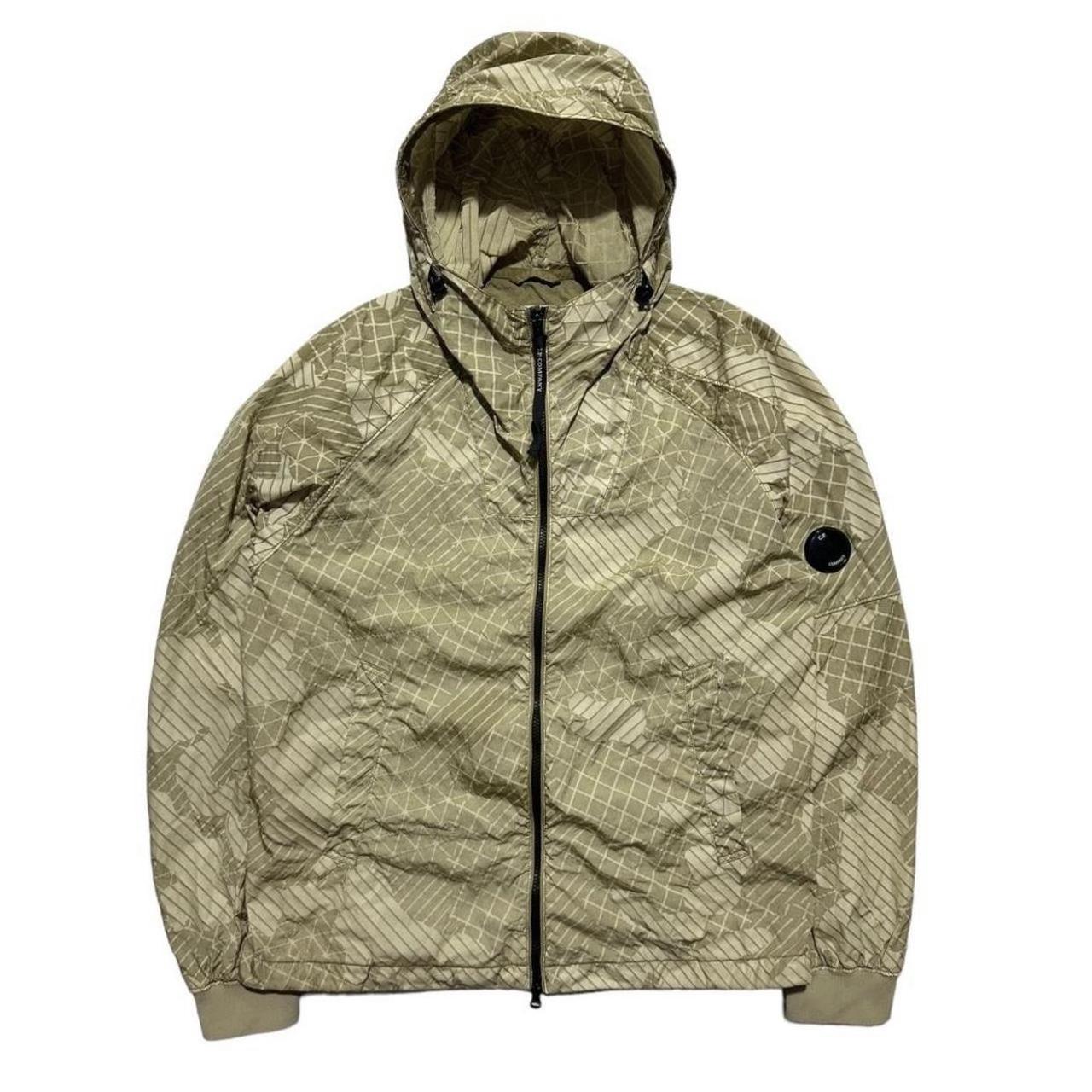 CP Company Camo Net Nylon Jacket Size 48, Pit