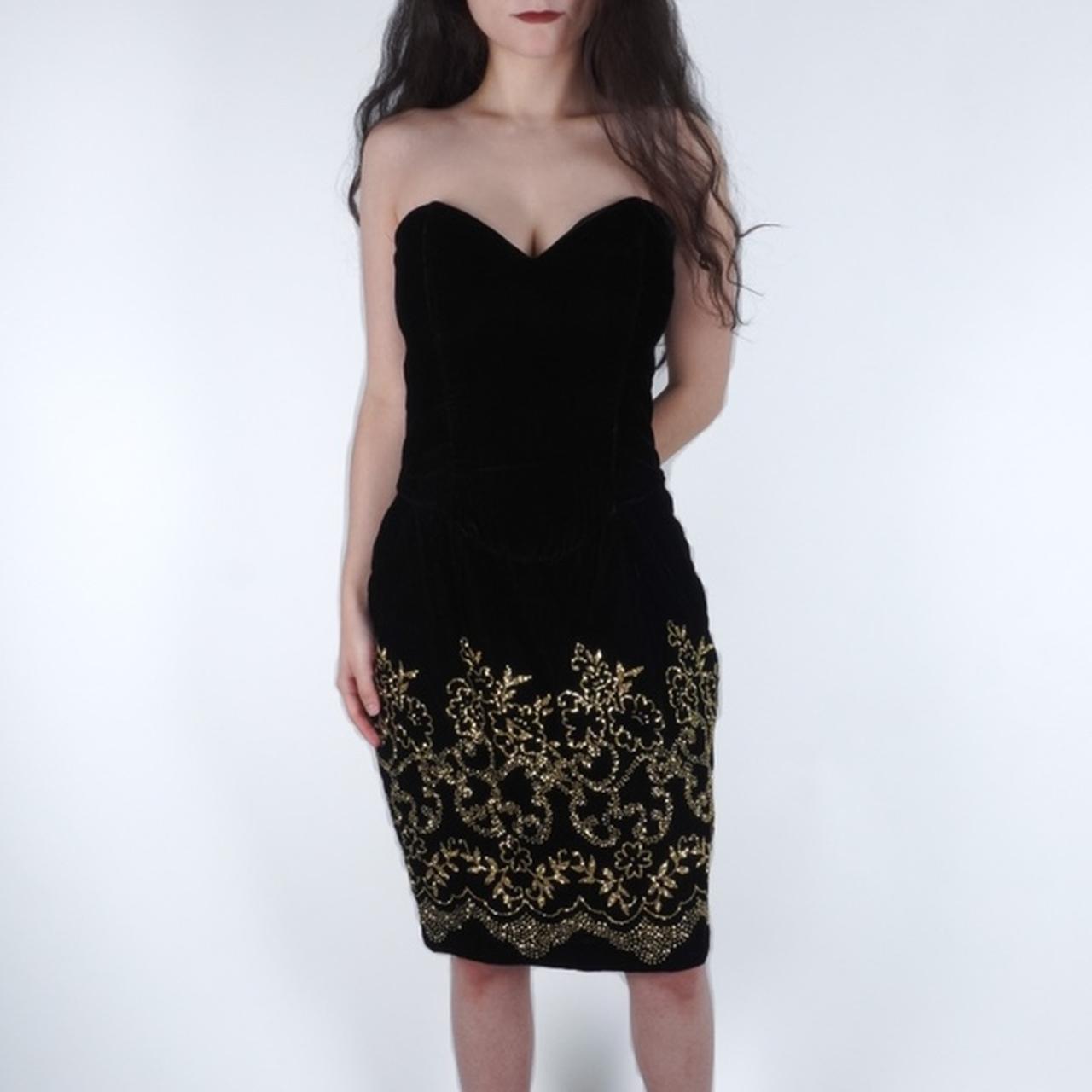 Gunne Sax Women's Bodycon Dress - Black - 2 – Jes… - image 2