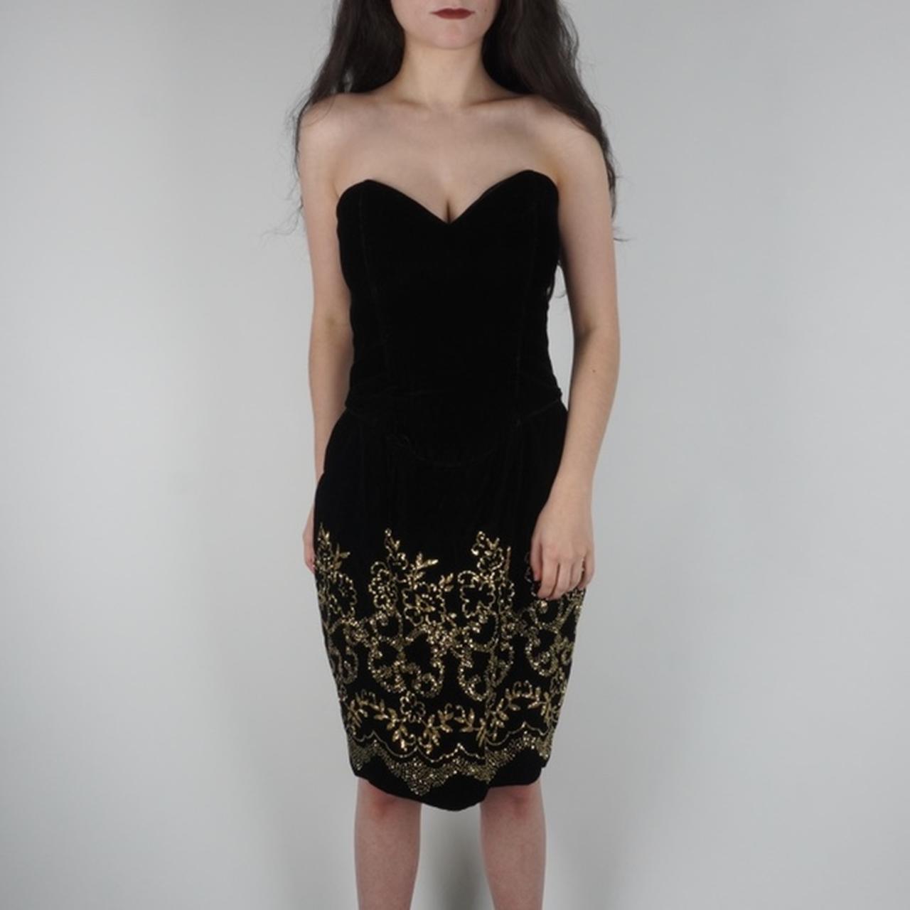 Gunne Sax Women's Bodycon Dress - Black - 2 – Jes… - image 5