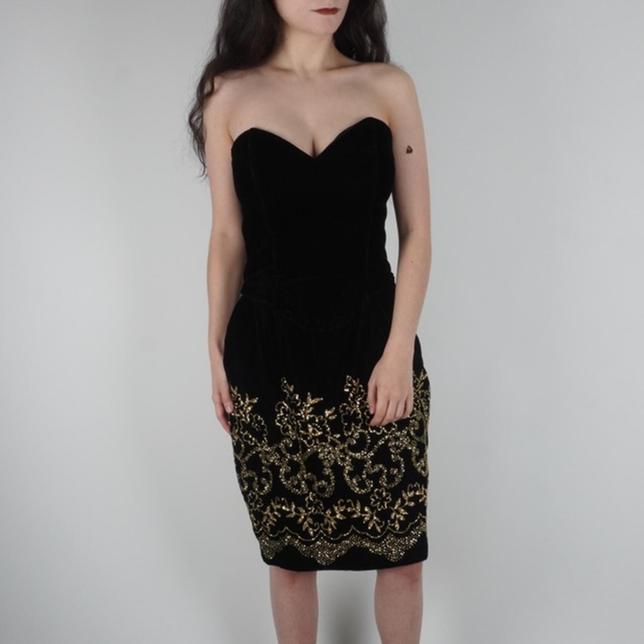 Gunne Sax Women's Bodycon Dress - Black - 2 – Jes… - image 4