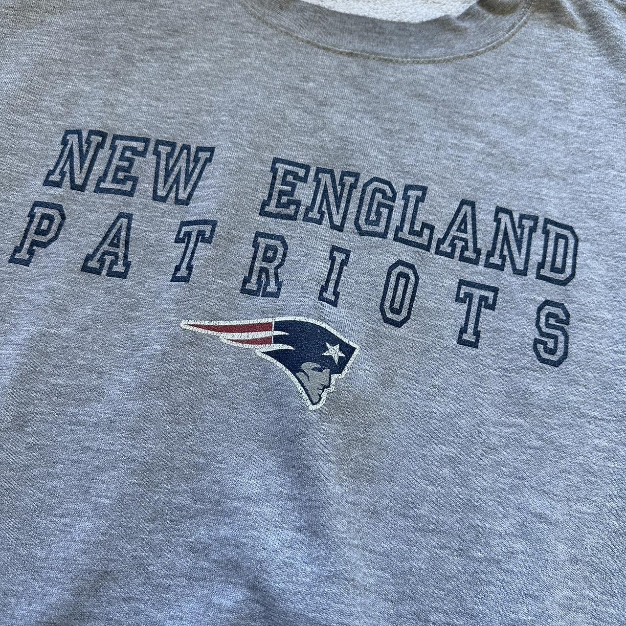 Vintage New England patriots Crewneck Cut tag Fits - Depop