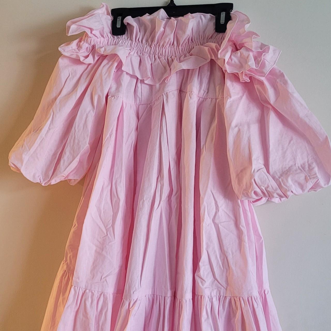 Wildfox Women's Pink Dress | Depop