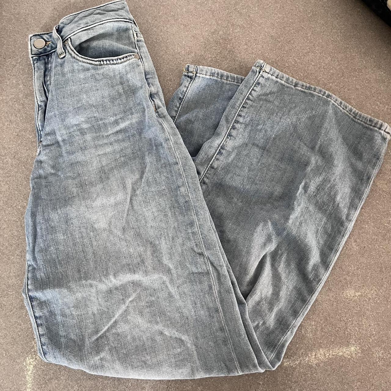 Banana Republic wide leg jeans. Such a comfy material Depop