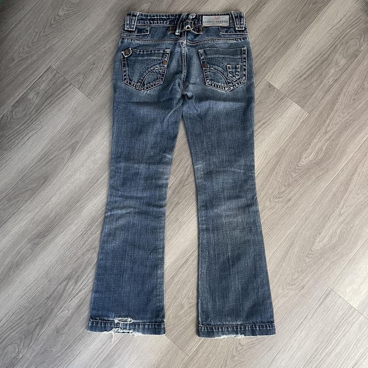 River Island Y2K flared low rise Jeans Great... - Depop