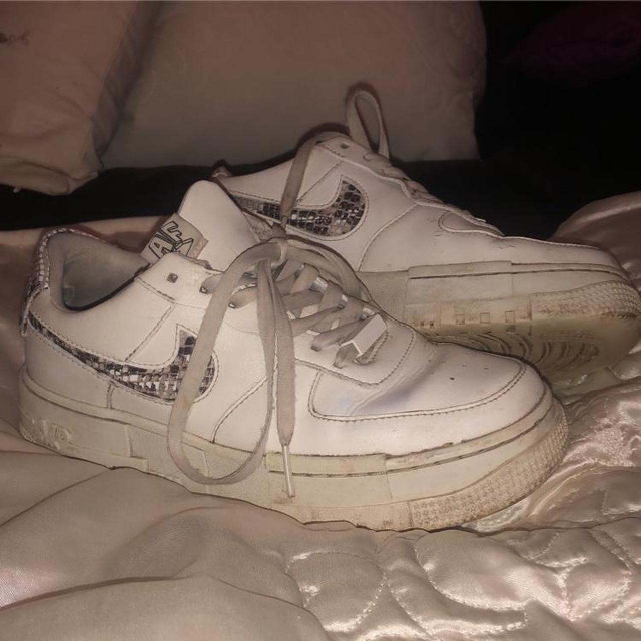 nike pixel snakeskin