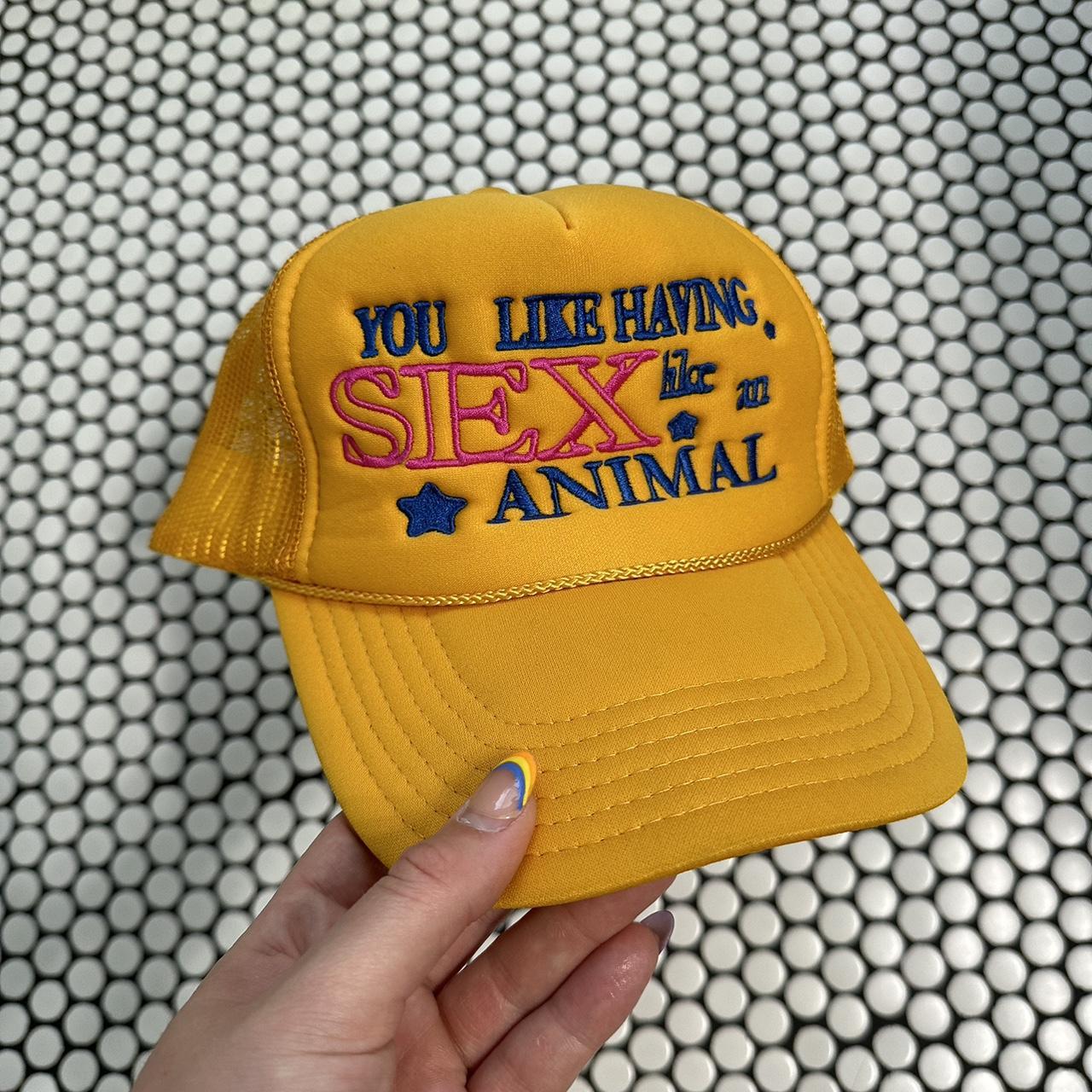 Remi Wolf Trucker Hat !! “You like having SEX like... - Depop