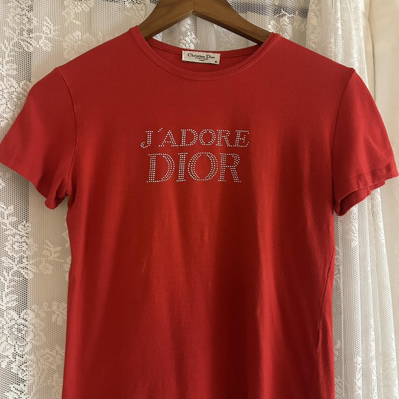 Dior baby-tee - Depop