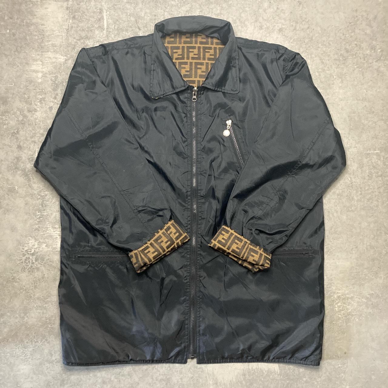 【美品/52!!】FENDI Reversible Zucca Jacket Fendi Zucca Reversible Puffer Jacket, Jackets - Designer Exchange