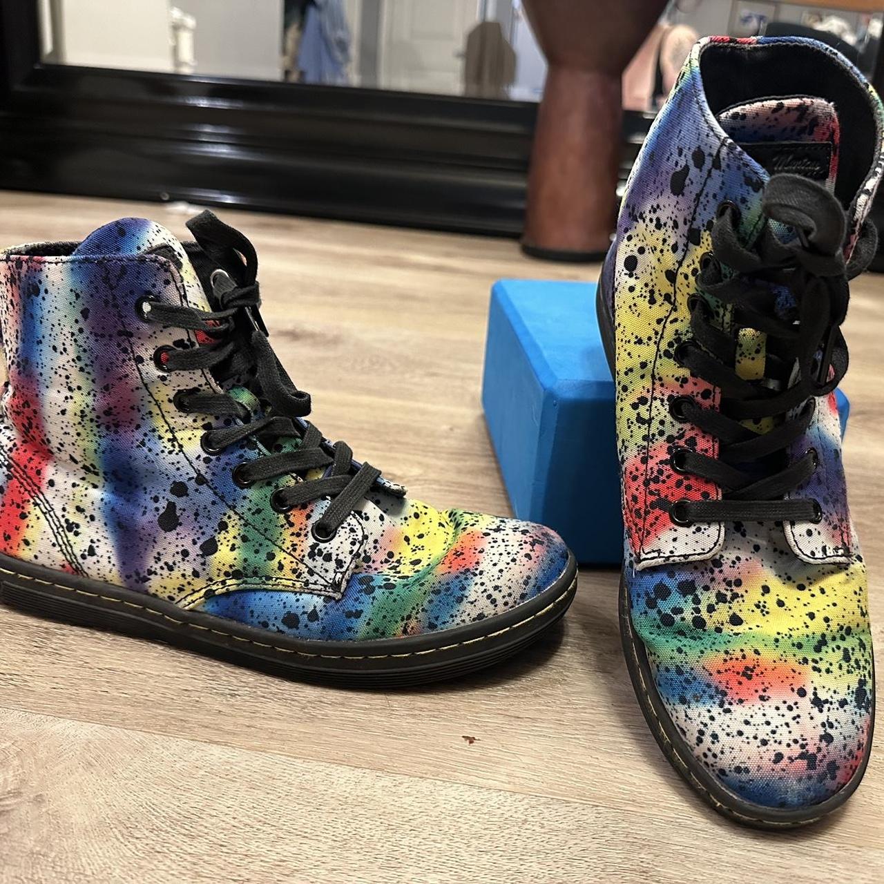 Dr martens paint splatter best sale