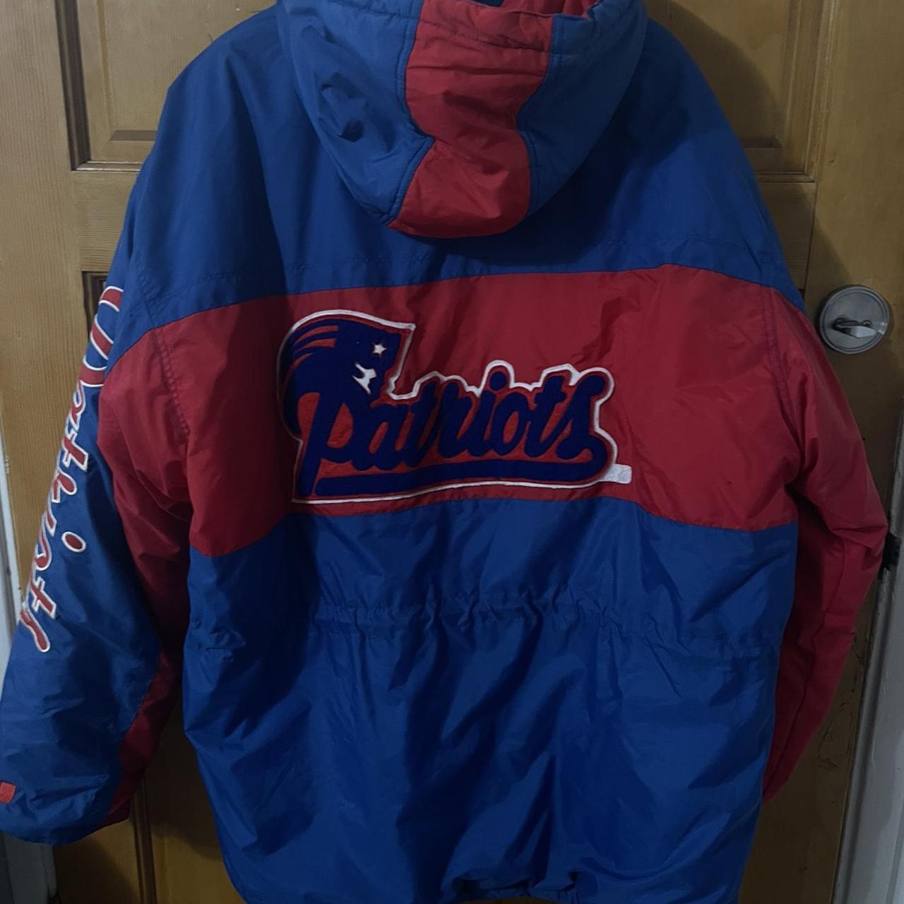 Vintage 90s New England Patriots NFL Gameday puffer - Depop