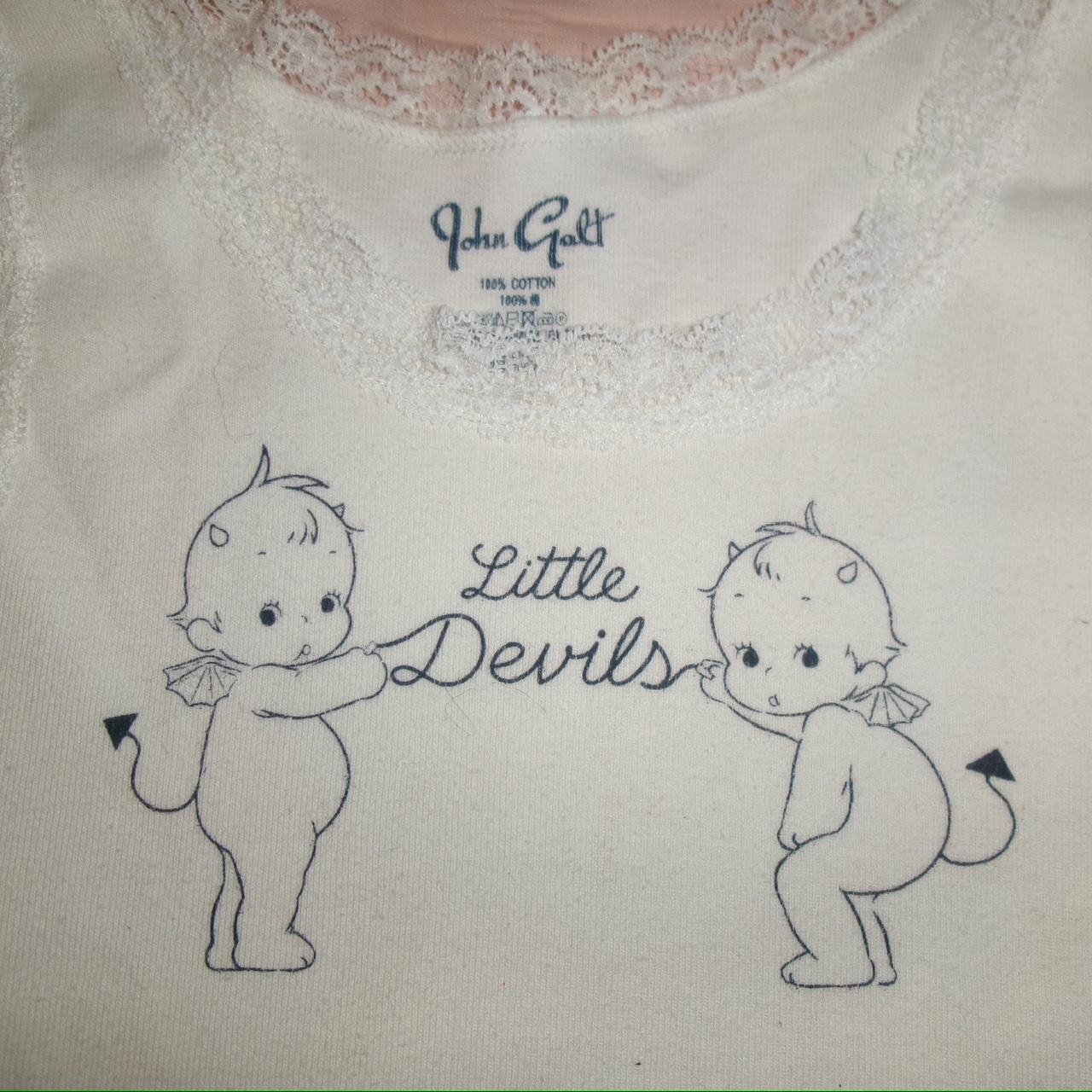 brandy melville/john galt kewpie graphic tank👼 Depop