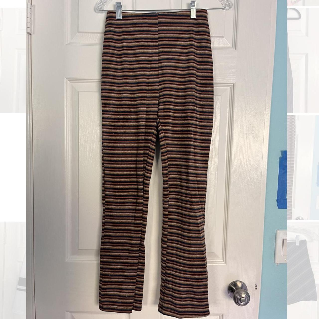 Multi colored 2024 striped pants