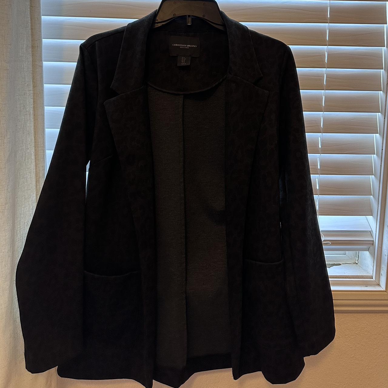 Christian siriano leopard clearance coat