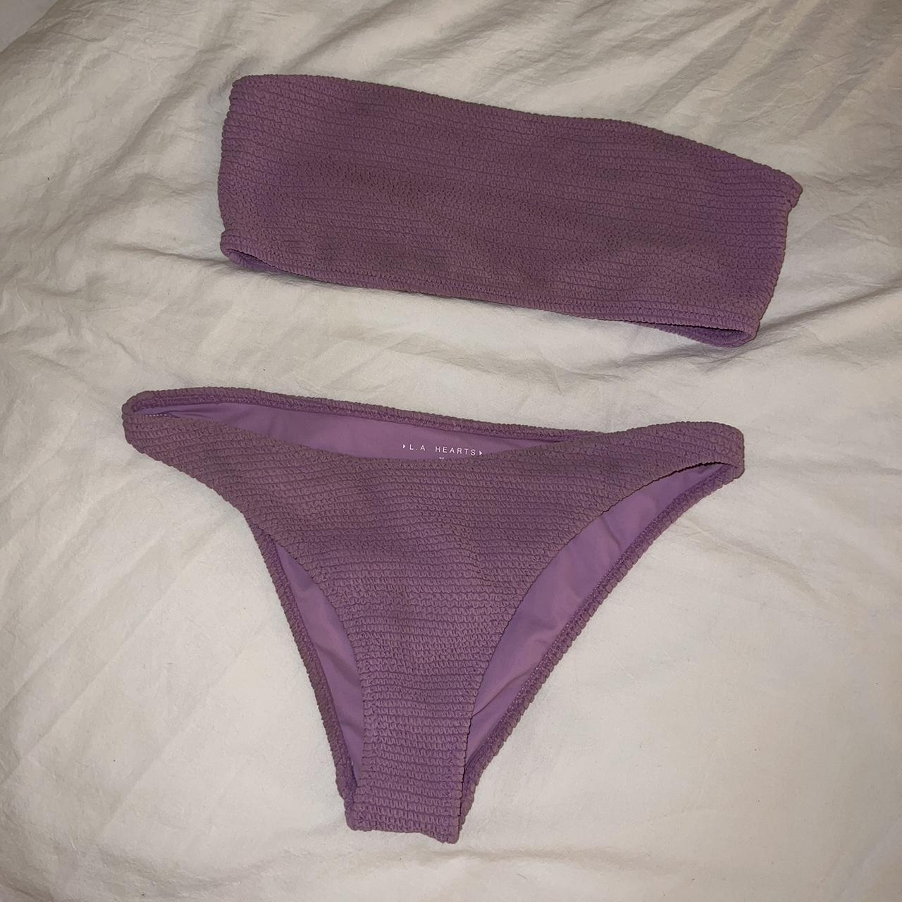 LA Hearts by PacSun Women's Purple and Pink Bikinis-and-tankini-sets ...