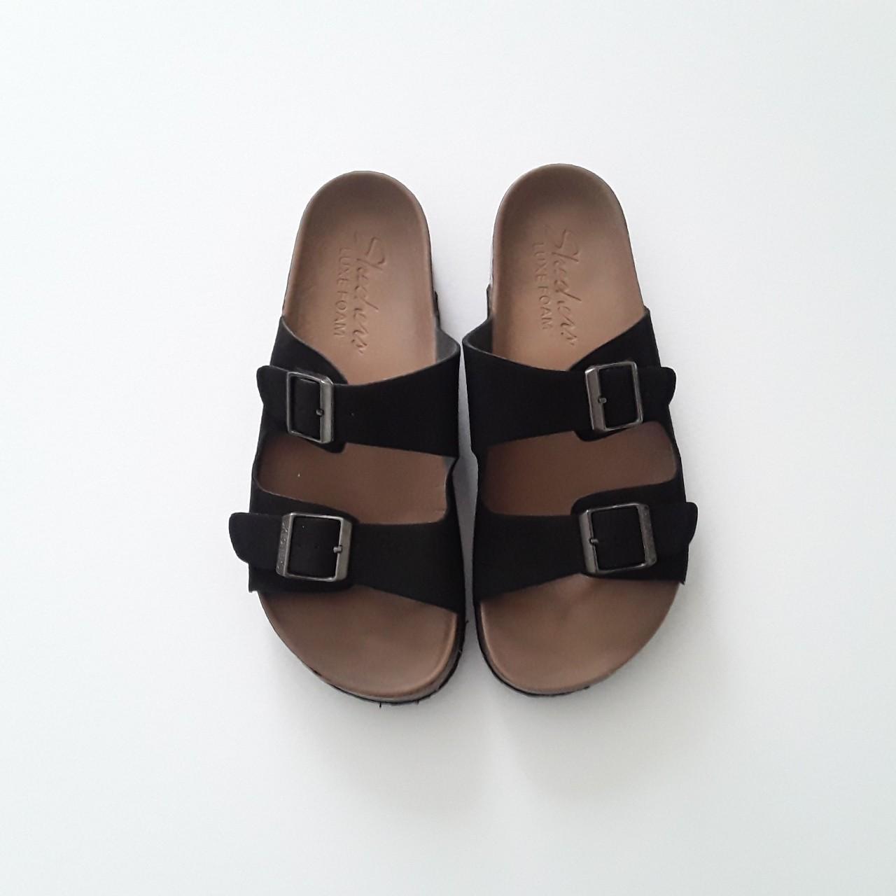 NWT-SKECHERS LUXEFOAM STYLE BIRKENSTOCKS ... - Depop