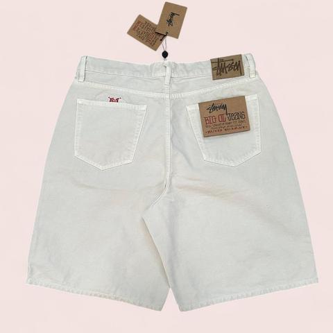 Stussy☆Big OL Short Denim☆34☆Natural☆白 Stüssy: Men's Big Ol Shorts Denim (Natural) | DSMNY E-SHOP