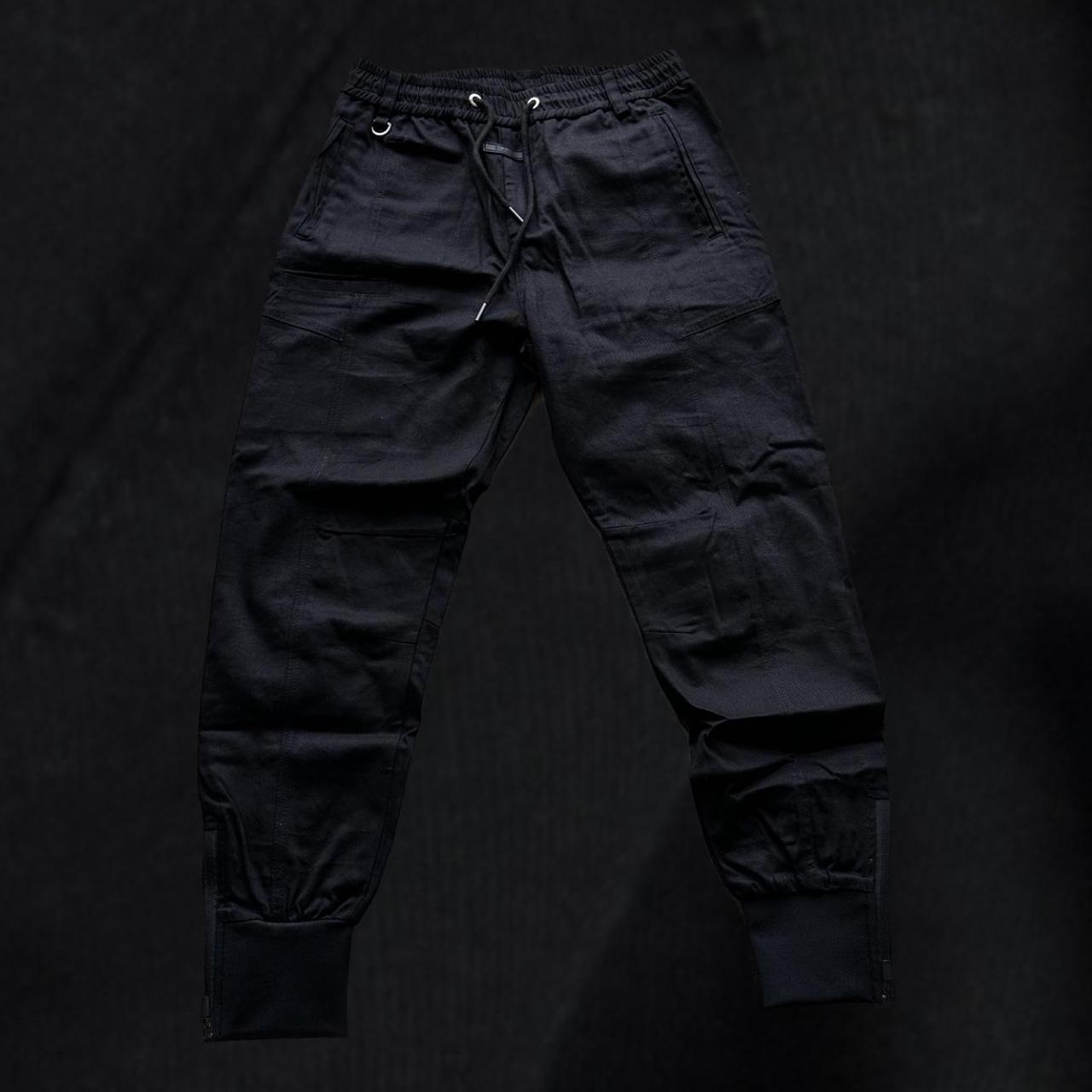 Represent Men's Black Trousers